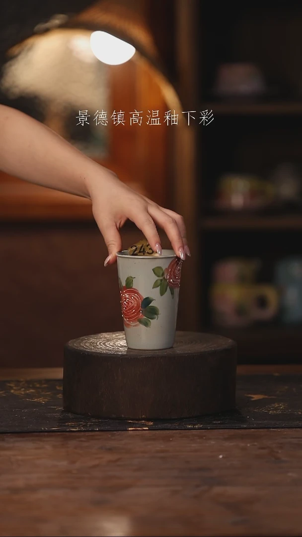 景德镇高温釉下手绘陶瓷243
