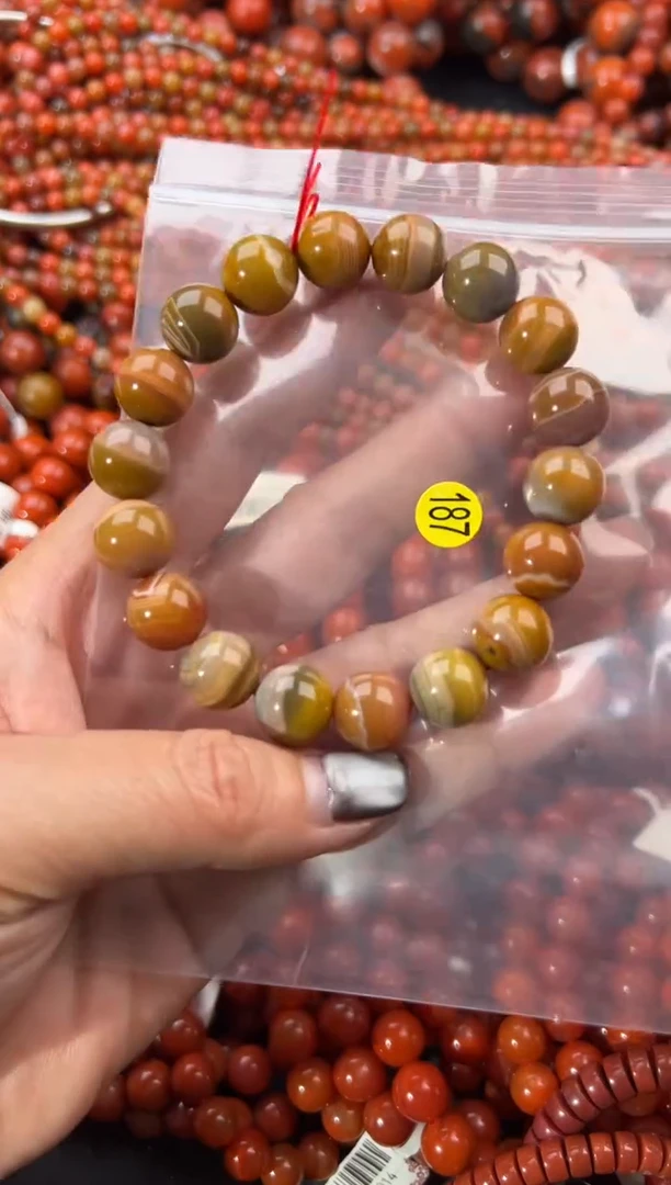 未镶嵌手串南红玛瑙11+