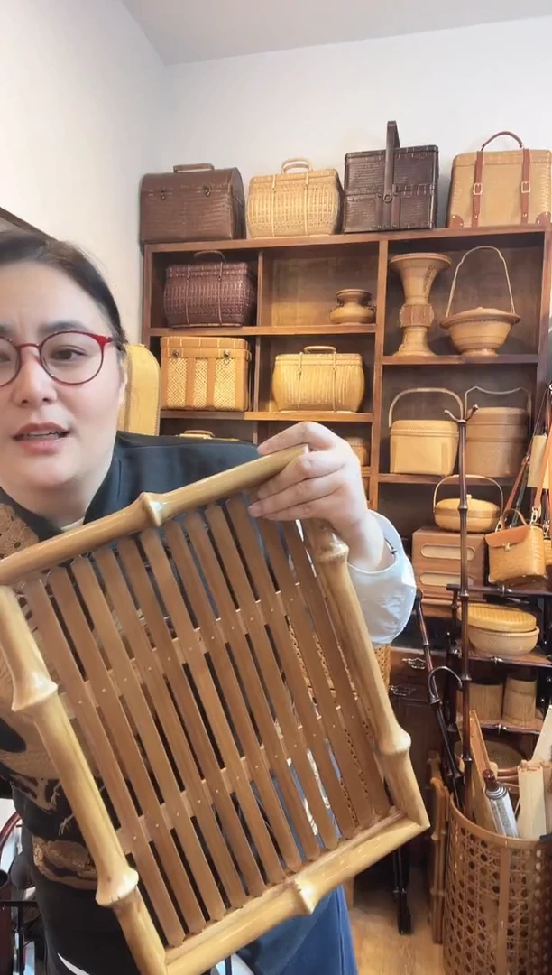 手工竹制筇竹干泡台