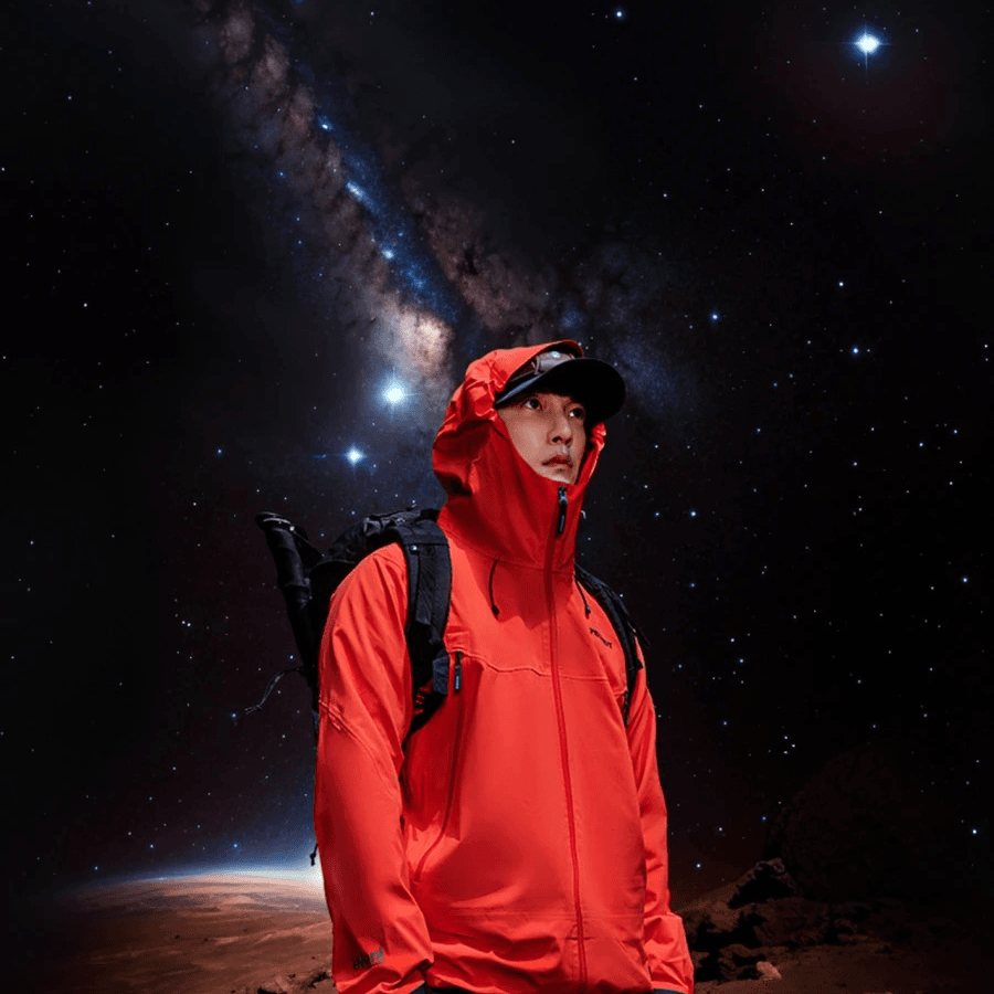 【主播专属】北极星伯希和户外全天候硬壳冲锋衣专业防水防风登山服
