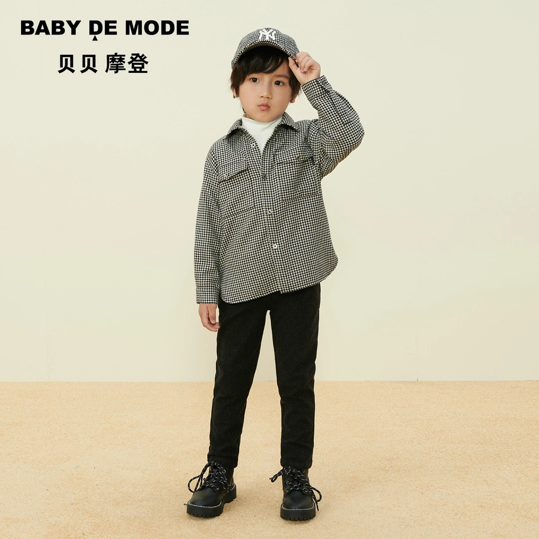 Baby De Mode/贝贝摩登男童时装裤W11FP04