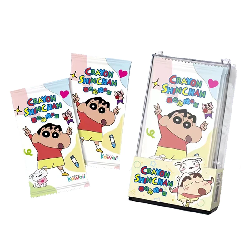 【吃吃/抬盒】 kawaii-蜡笔小新  潮玩盲盒收藏卡牌（同意代拆）