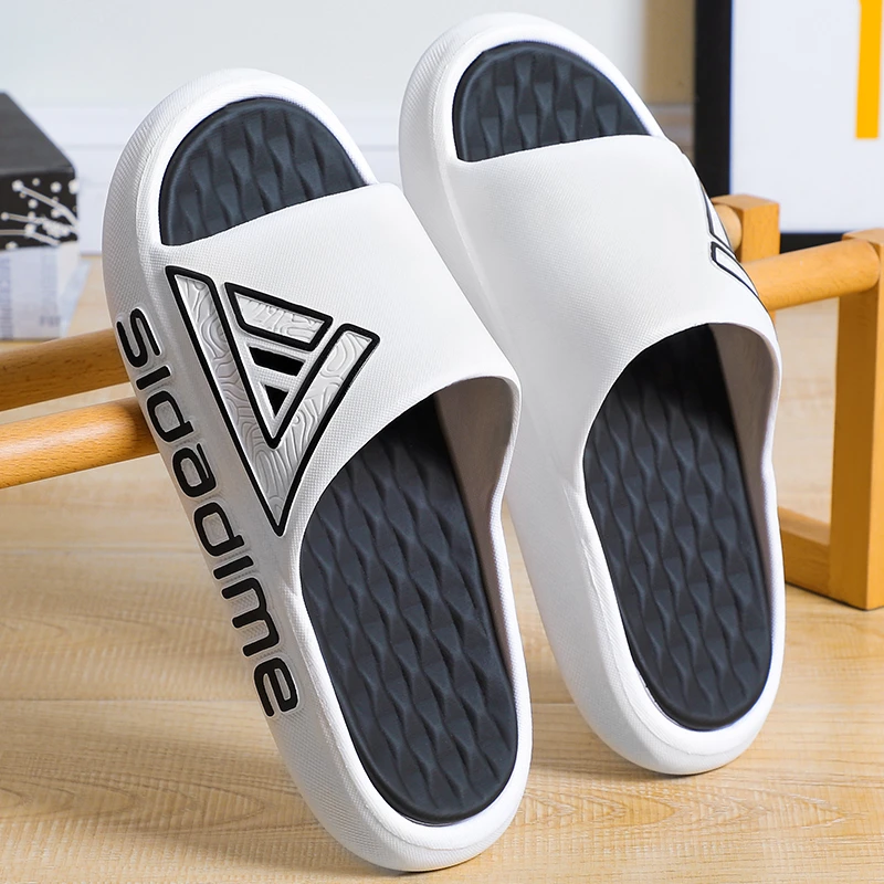 拖鞋男士夏季2024新款居家室内厚底防滑外穿耐磨软底踩屎感凉拖男