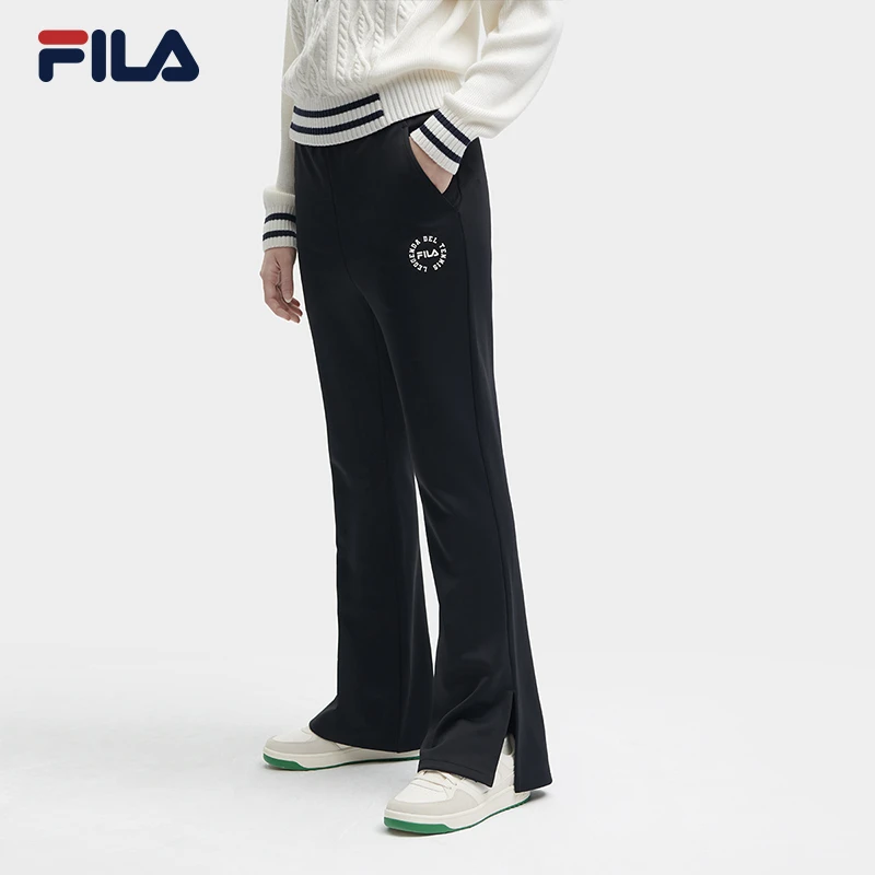 FILA/斐乐女冬季新款【运动休闲】舒适保暖女童针织长裤F11W349605