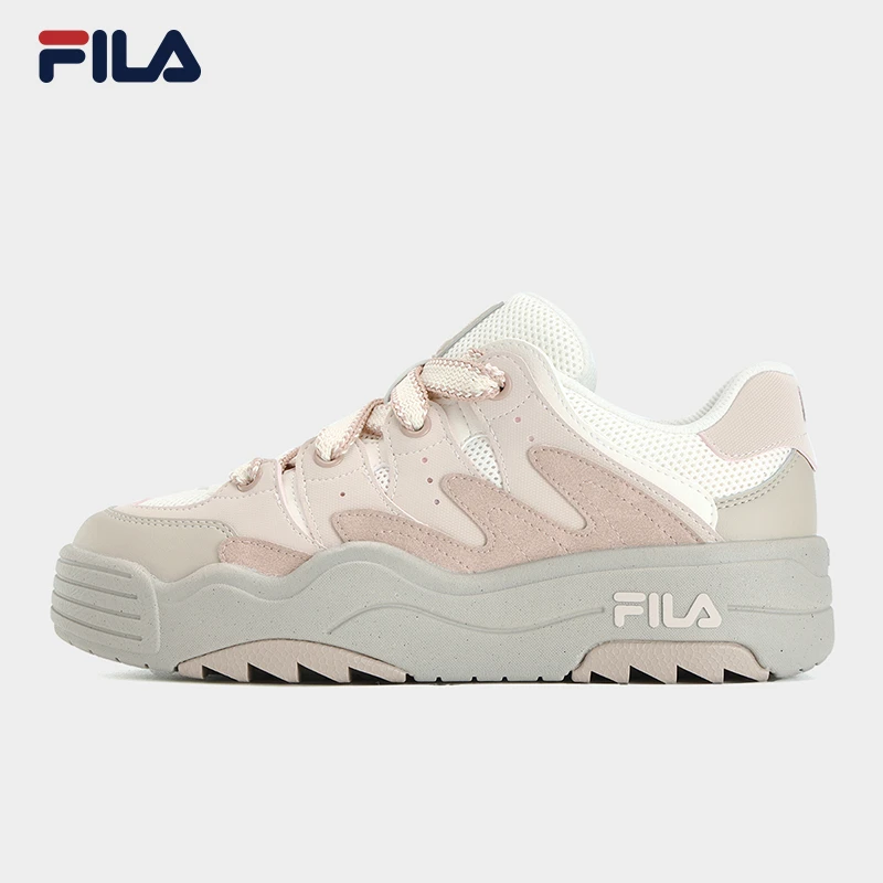 Fila/斐乐夏季新款女子【斑斓鞋】舒适潮流百搭摩登板鞋F12W331207