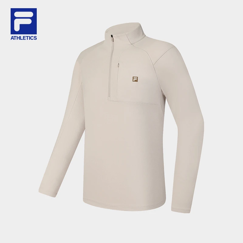 Fila/斐乐男春季新款【运动休闲】舒适百搭时尚长袖上衣A51M517201F