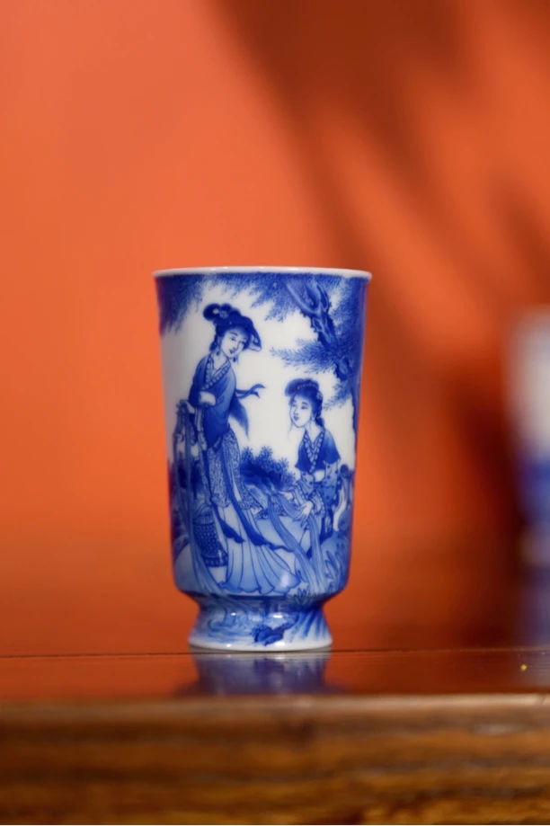 仪贤堂 四大美女西施浣纱闻香杯