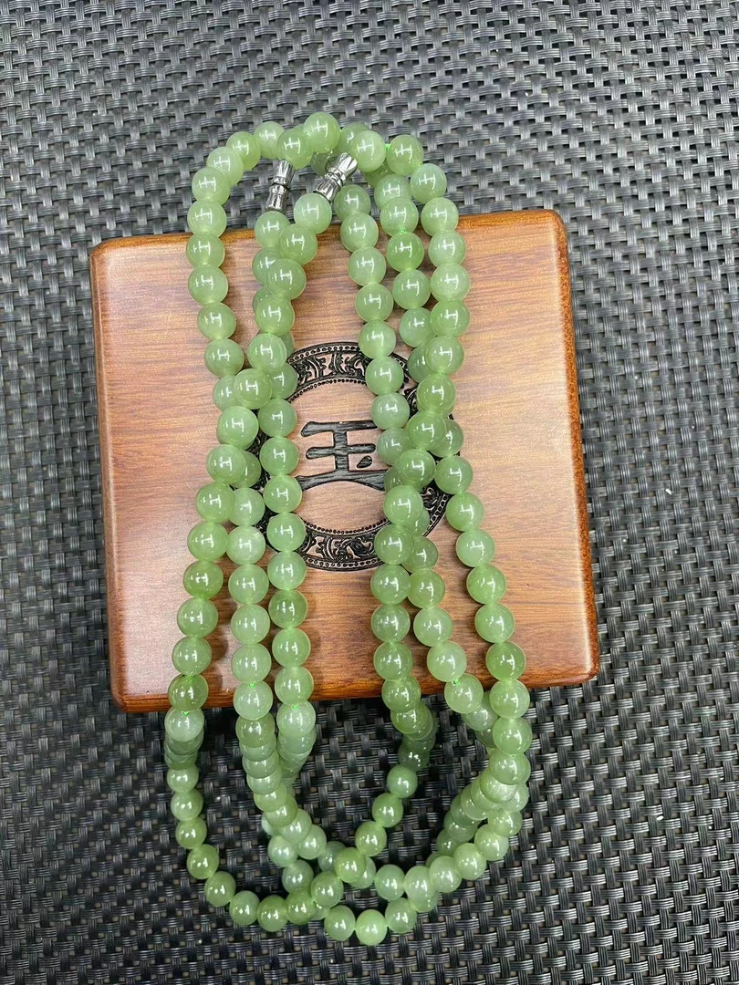 和田玉碧玉K7-8链子（颜色微区多样性发货拍一发一）