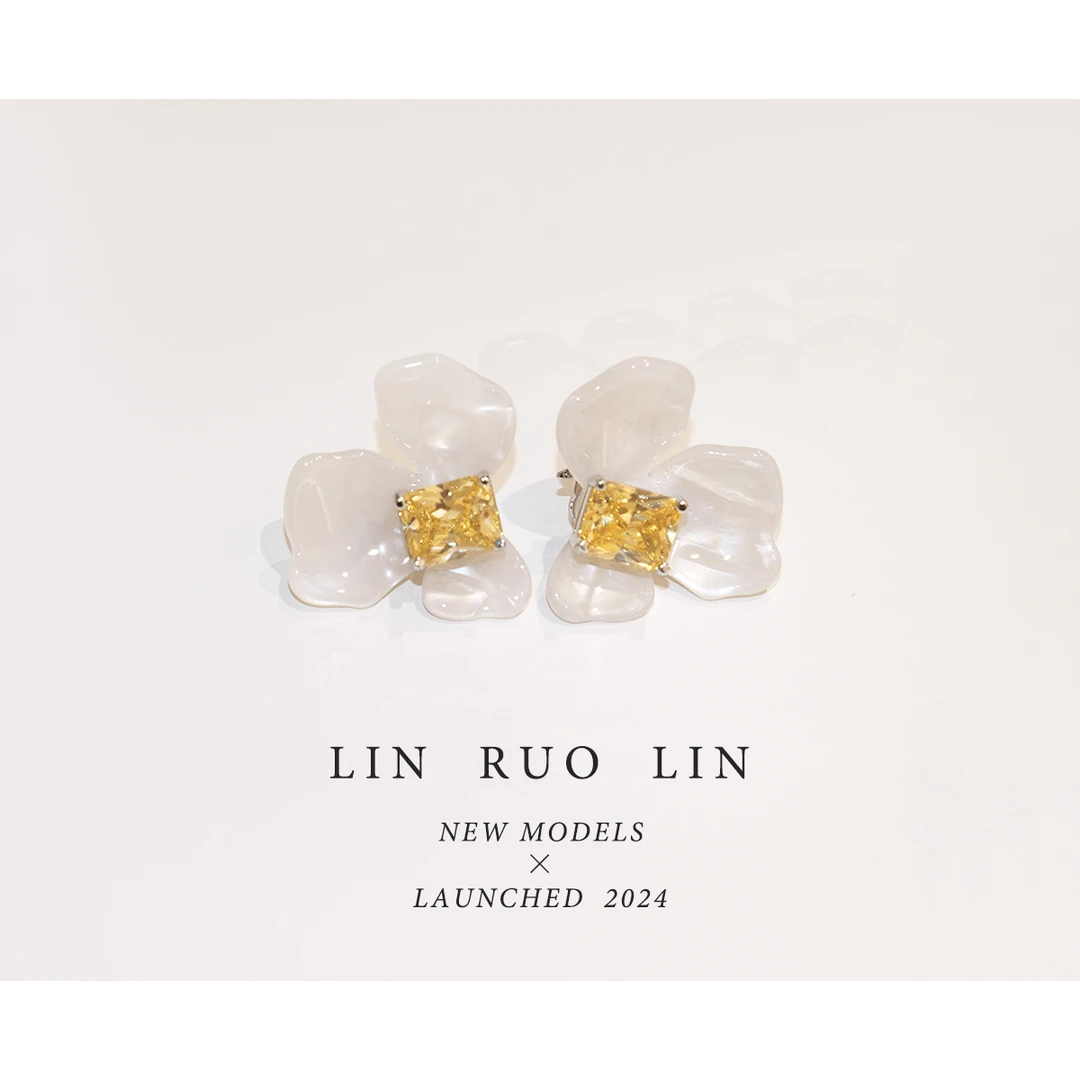 铜合金仿珍珠耳饰  LRL巴洛克轻奢时尚高级法式精致耳饰RLSC02410