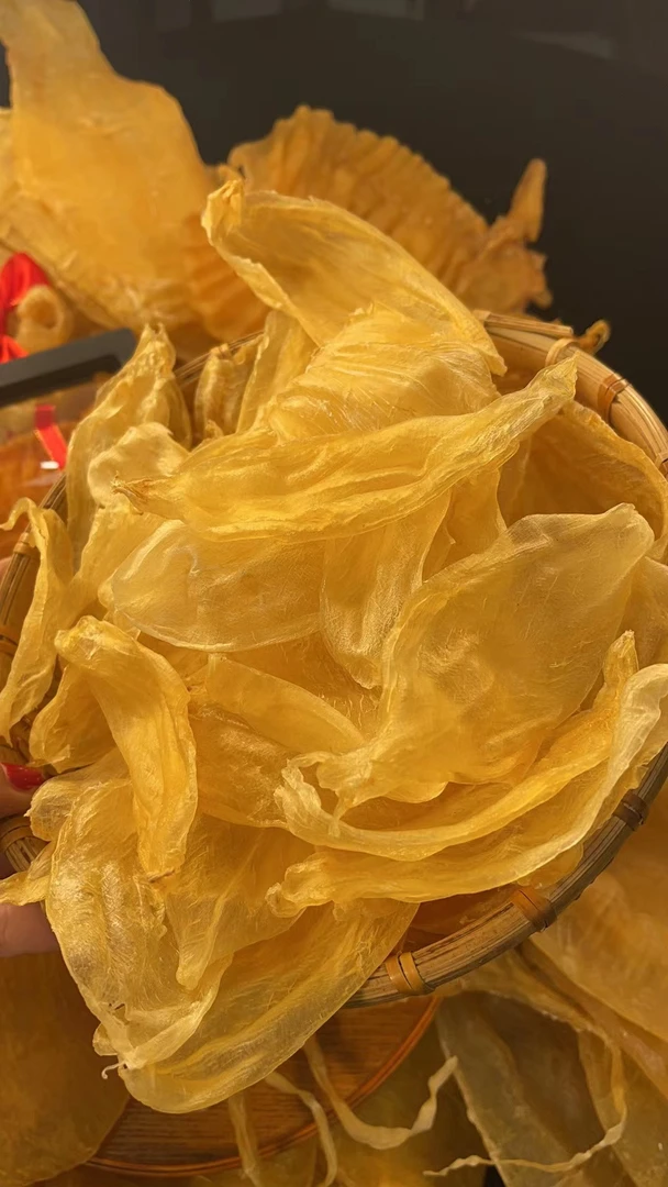 广东鱼胶老白花1-500g