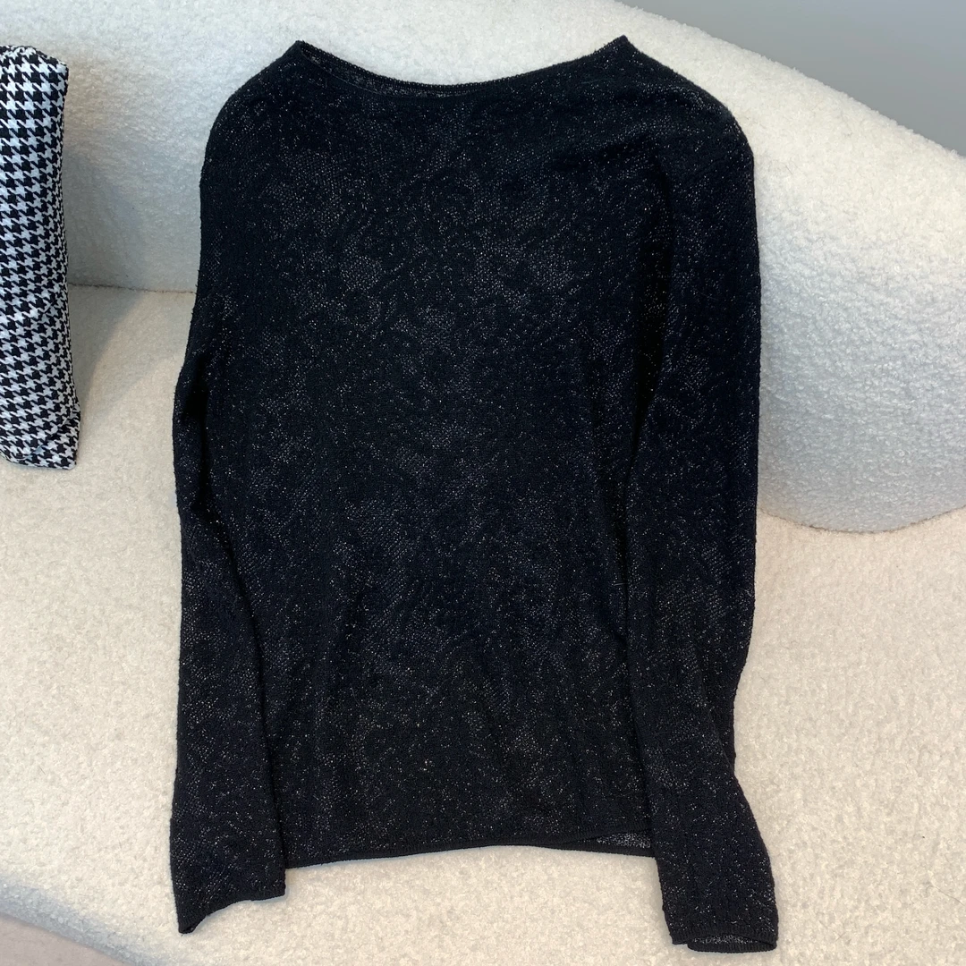 【YIXIAN】高智感轻奢打底衫修身显瘦长袖