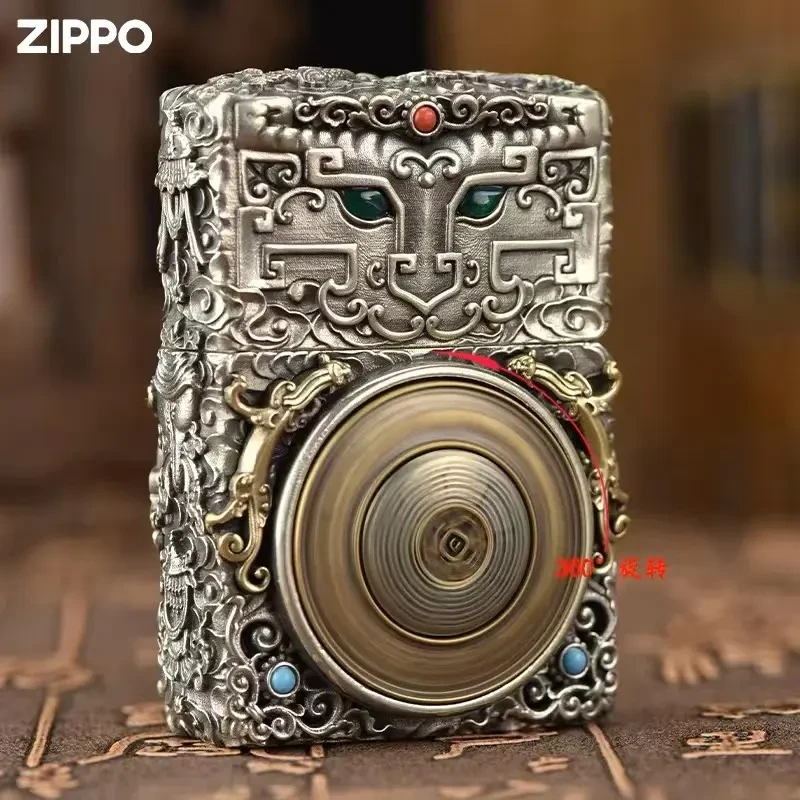 ZIPPO/之宝打火机205重甲十二生肖守护神个性送礼正品收藏-DYX1H1