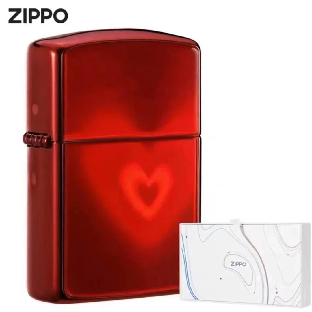 ZIPPO爱的光谱经典红色-官方旗舰正品防风打火机情人礼物TC9802CY
