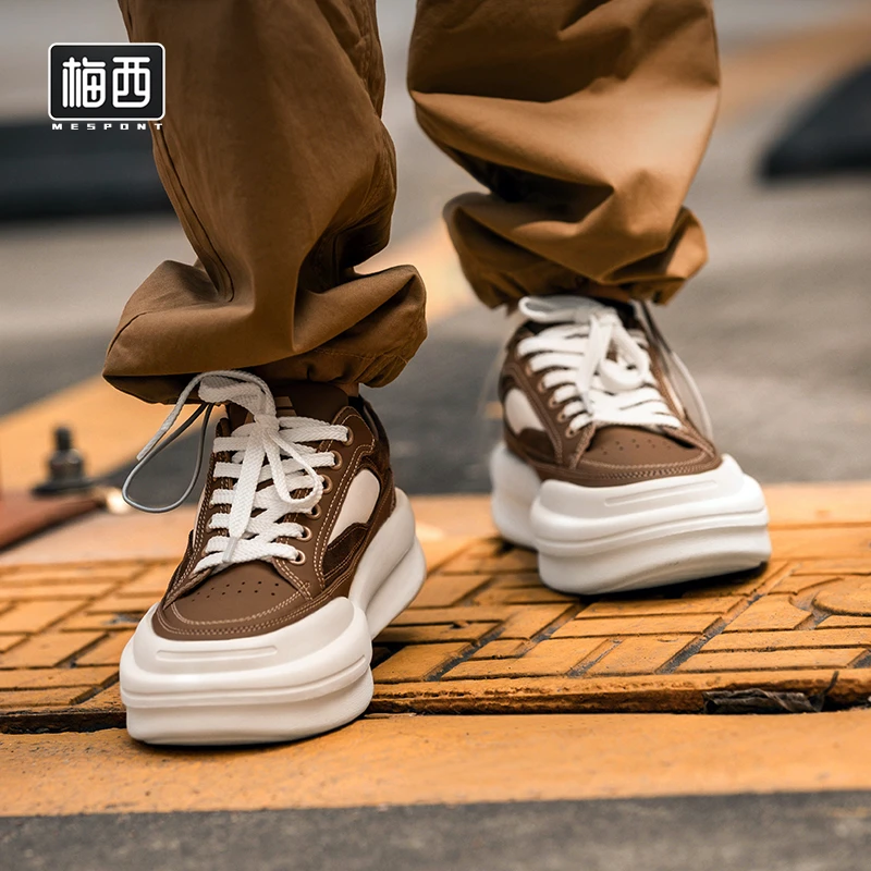 【西西里梅】功夫系列2024新款男款轻量高回弹潮流运动鞋YC0316