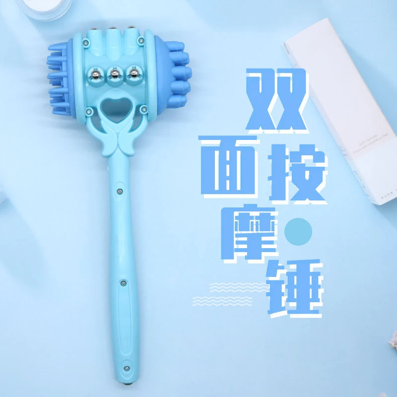 双面气囊敲打经络捶肩颈按摩捶 拍背按摩敲打棒多功能按摩捶