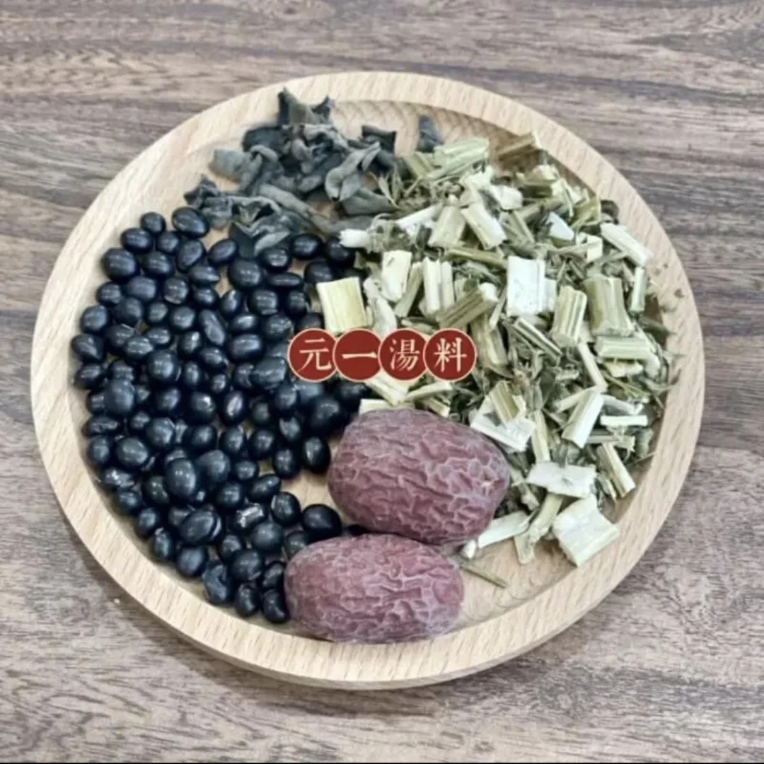 益母草黑豆木耳汤包 一人份