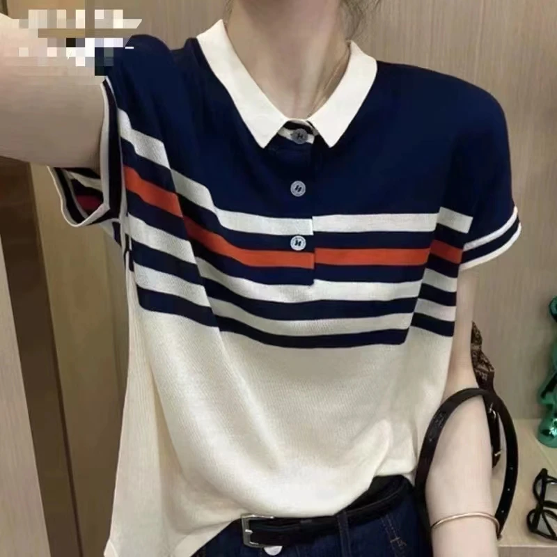 200款五彩显瘦减龄短袖（剪标款）