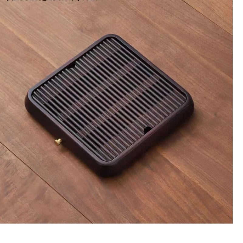 谦杯 高山楠竹四方形茶盘（长24.5*宽24.5*高4）L2003