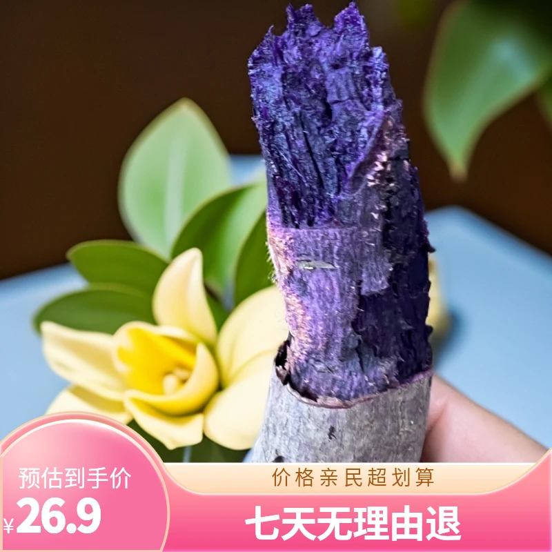 【农小匠】黑美人紫薯新鲜番薯农家山东沙地好吃的紫薯5斤包邮