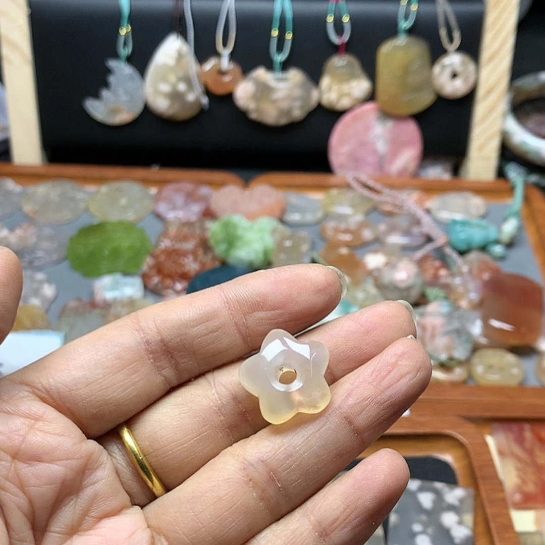 【闪购商品】玛瑙/玉髓颈饰合金壮***绣