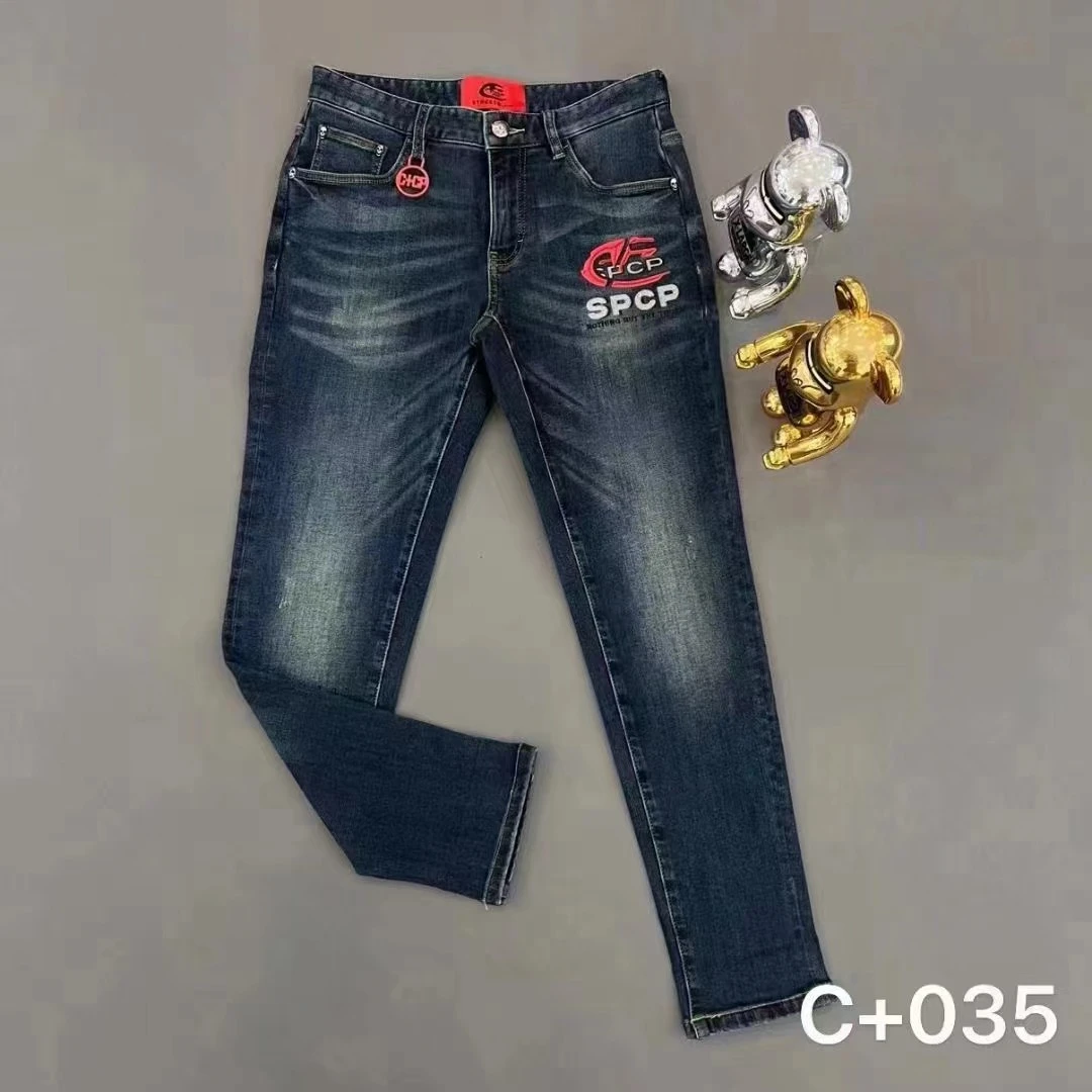 意大利C+轻奢高端百搭潮流男士经典牛仔裤K035潮流牛仔裤春夏