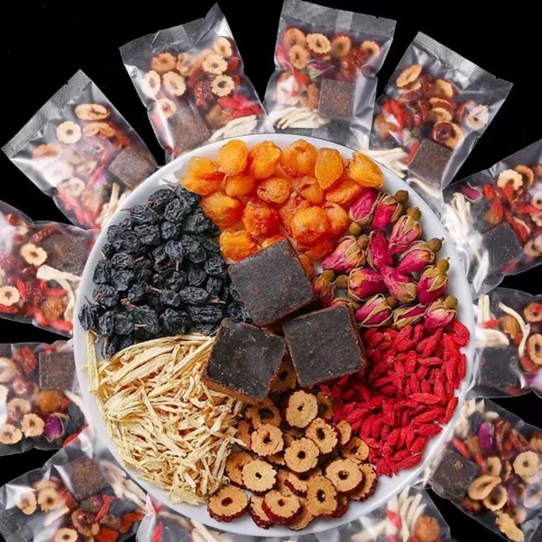 红糖姜茶姜丝玫瑰桂圆红枣枸杞茶女神茶包独立包装花茶手工健康