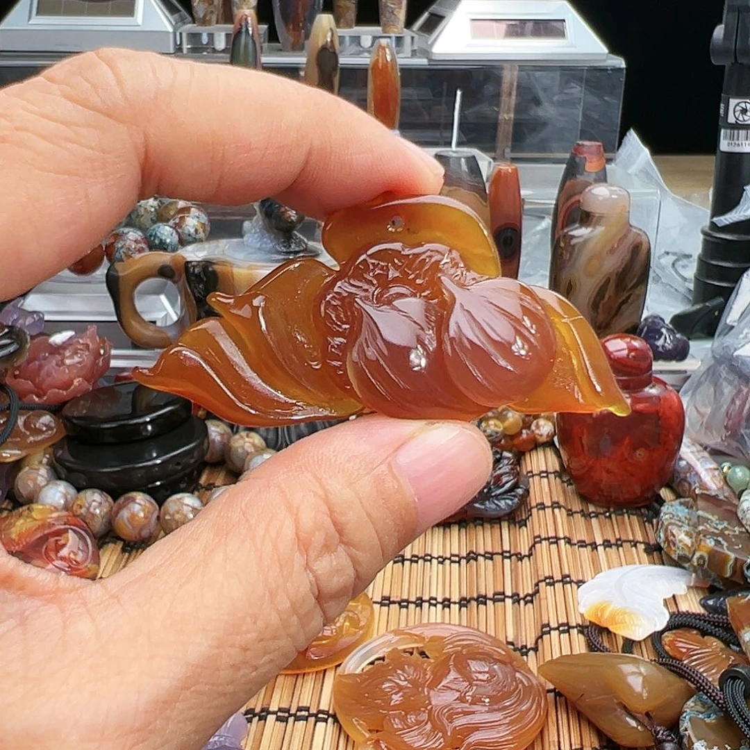 玛瑙/玉髓珠宝半成品未镶嵌