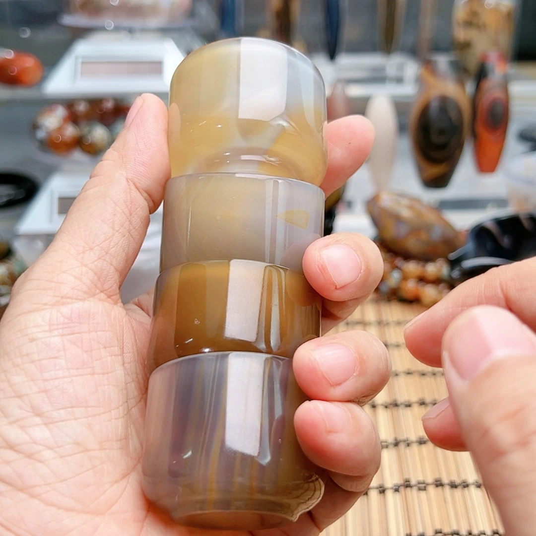 【闪购商品】玛瑙/玉髓珠宝半成品未镶嵌随机