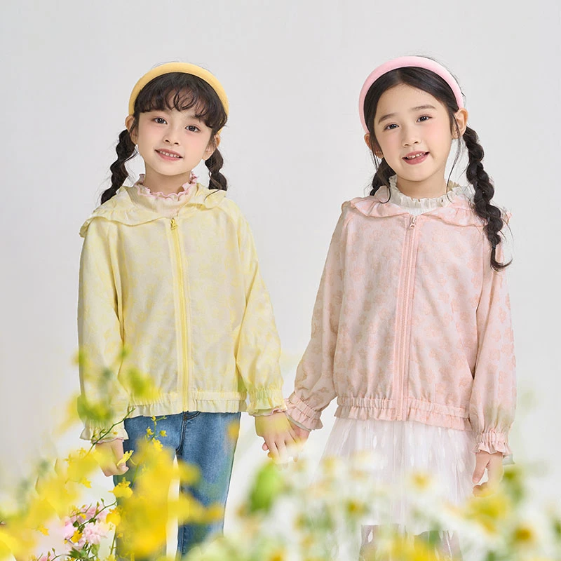 小茵曼女童外套新款短款休闲外套保暖时髦秋季大童上衣3831032