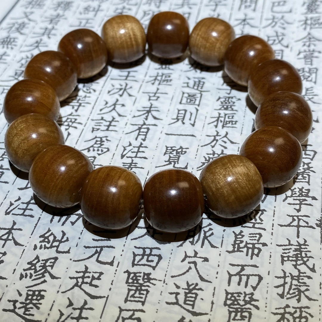 老山檀香15*16黑肉虎皮纹沉水回流料