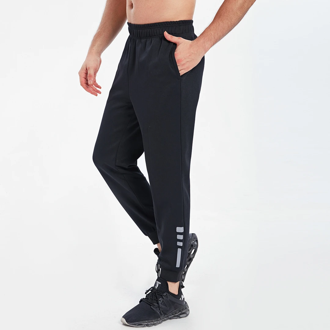 裤子男士秋冬新款保暖韩版潮流夜运动束脚直筒校服裤加厚休闲长裤