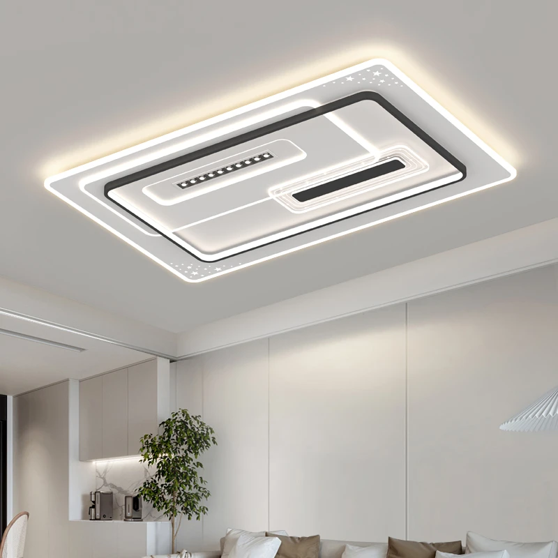 现代简约大气客厅卧室星空吸顶灯2303