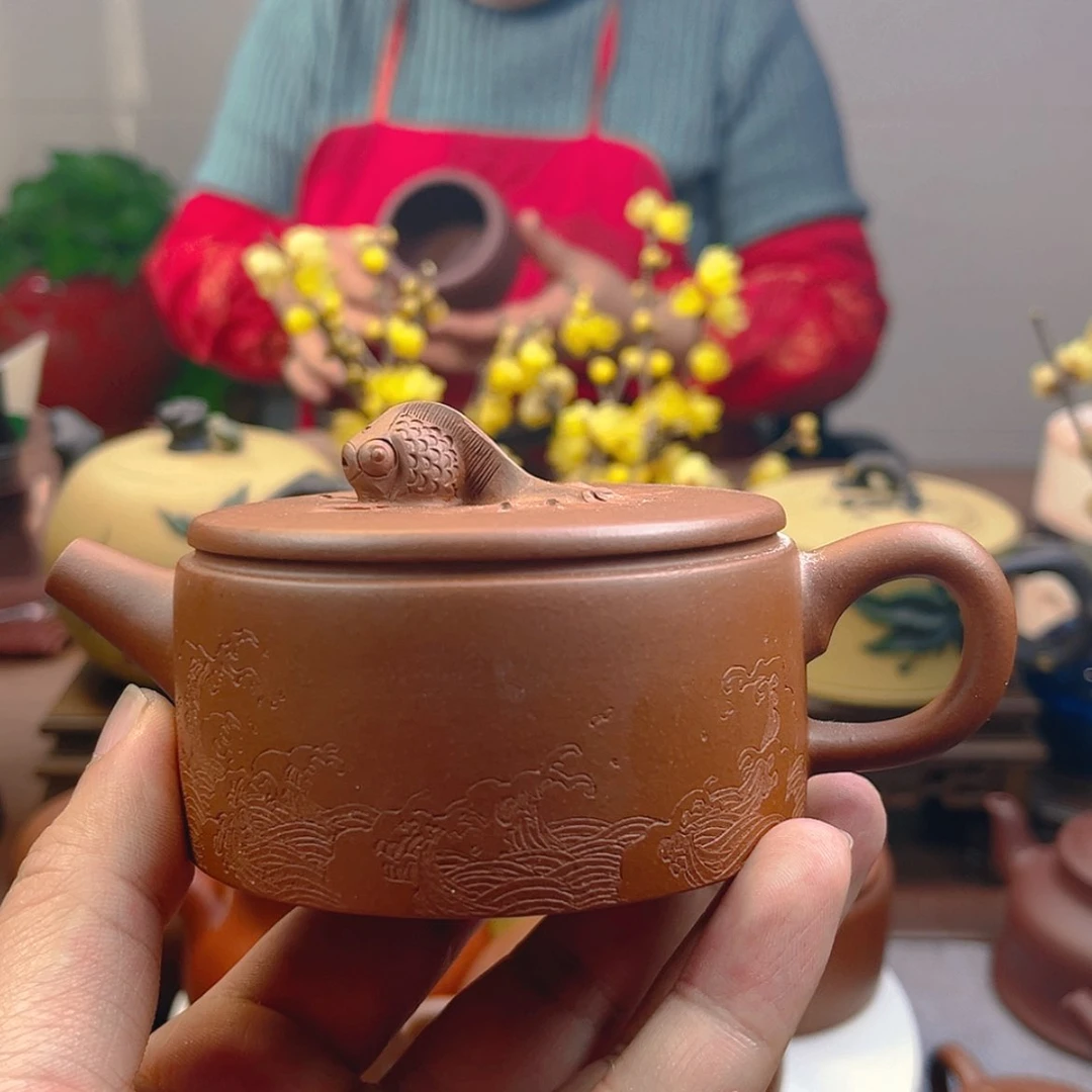 【闪购商品】紫砂茶壶山**涧