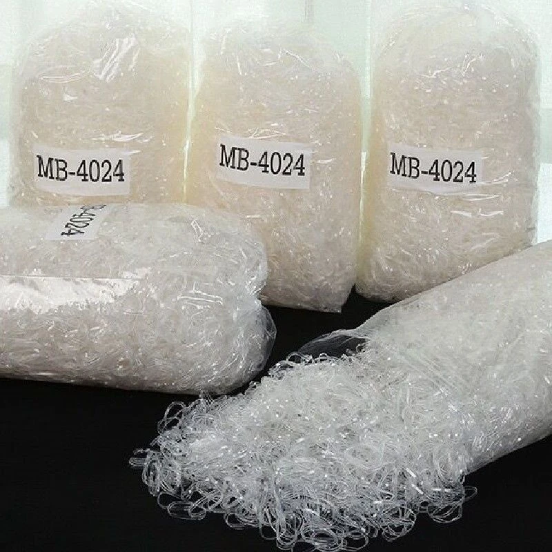 加强手绑大物流颗粒透明白色皮筋一次性橡皮筋胶圈发绳橡皮筋发圈