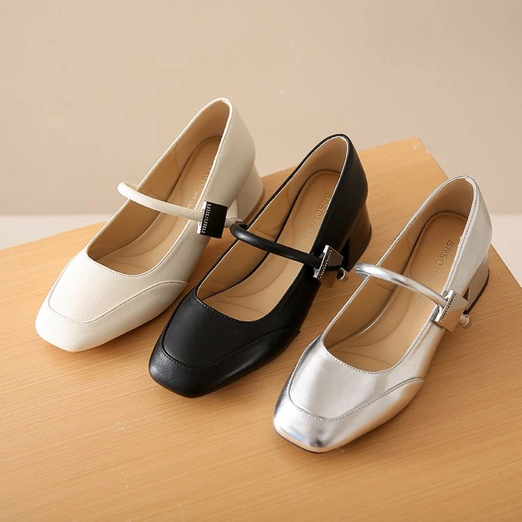 包头半拖鞋女银色外穿法式单鞋2024新款气质凉鞋夏季内凉拖鞋