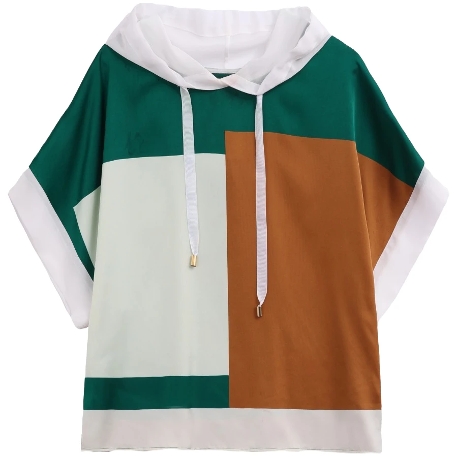 2025年春夏季新款休闲印花简约高级宽松卫衣上衣A167.168