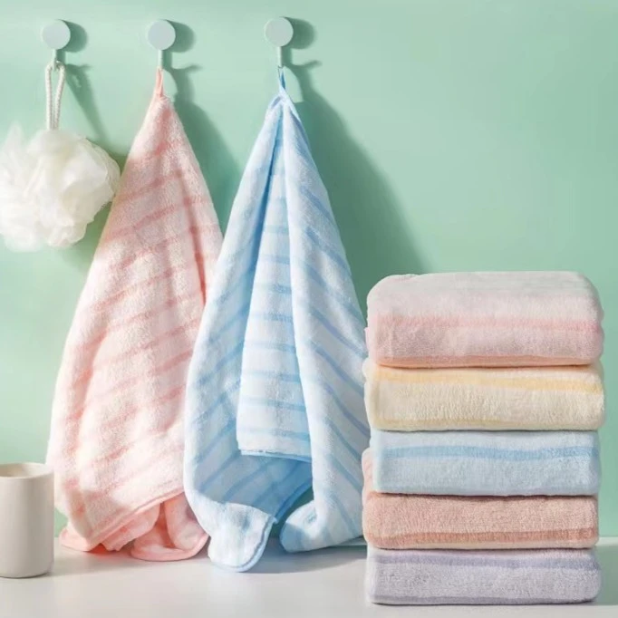 【希姐卷到底了】珊瑚绒毛巾吸水不易掉毛柔软亲肤洗脸毛巾五条装