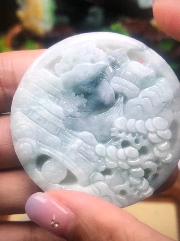 翡翠A货一物一证多样发