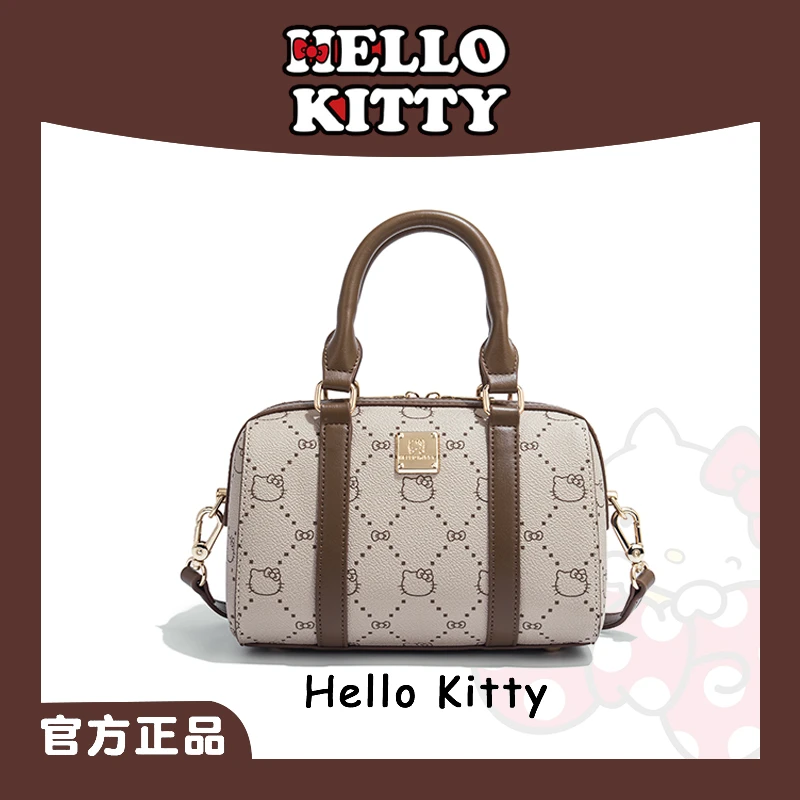 HELLO KITTY/凯蒂猫2024新款轻奢时尚百搭女士斜挎单肩波士顿包包