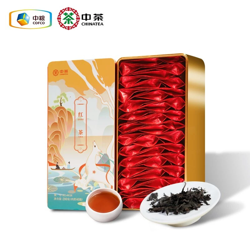 【中茶】白露红茶 2021年云南临沧市凤庆滇红茶 散茶200克