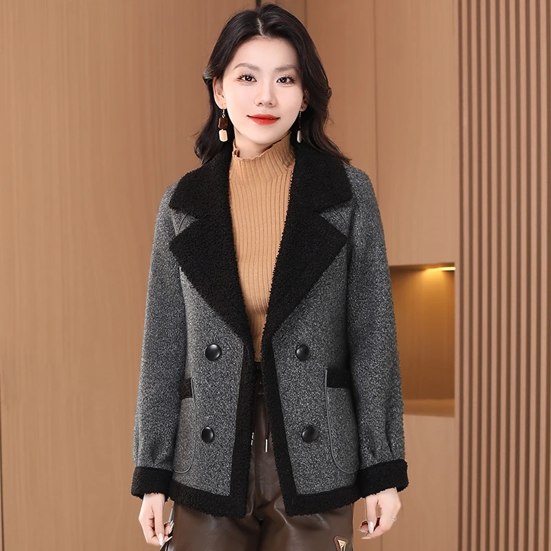 【外套】新款优雅新款气质时尚大气减龄休闲外套-16320