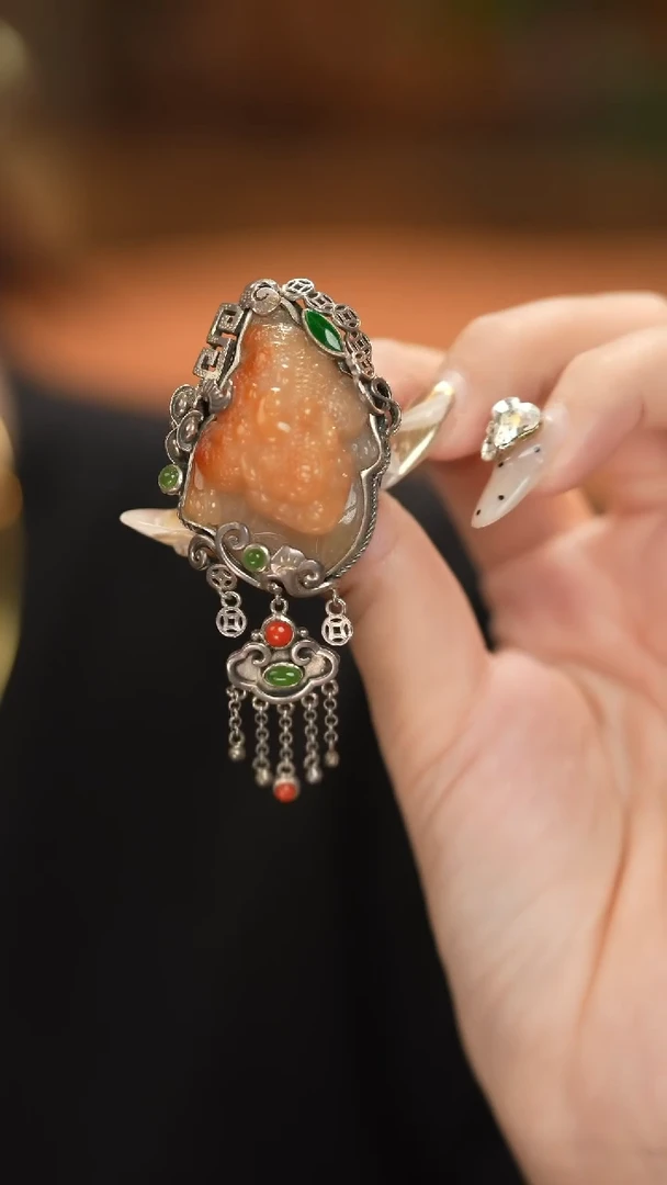 【闪购商品】翡翠戒指银S925镶嵌新款