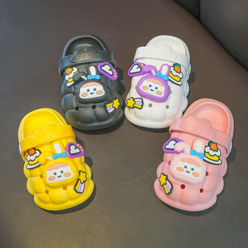 凉鞋软底洞洞鞋夏季沙滩卡通小童