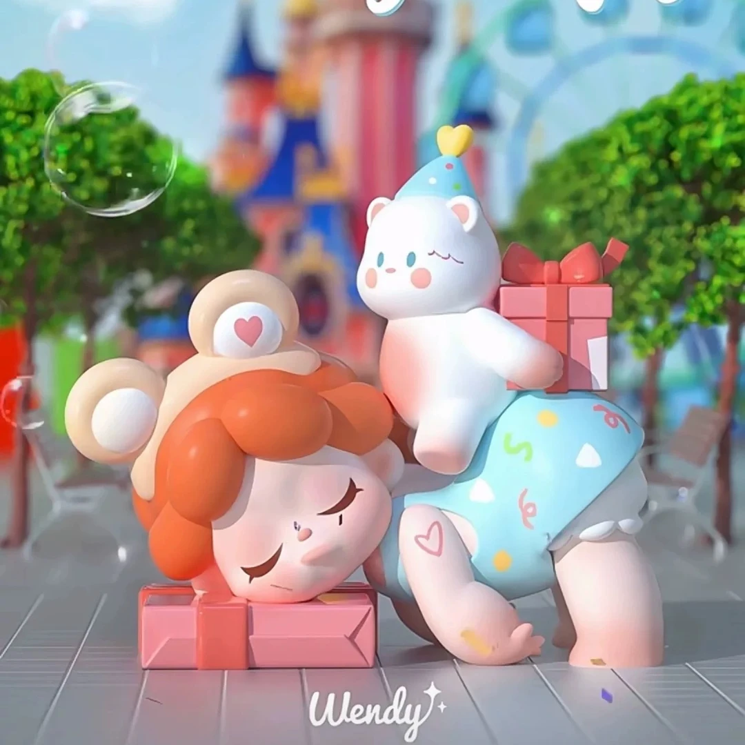 【兔兔拆盒】Wendy三代当我和你在一起系列盲盒潮玩