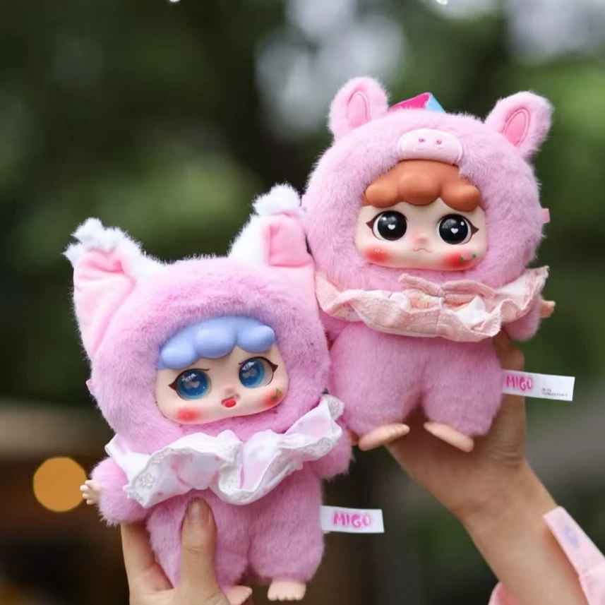 【兔兔拆盒】MIGO睡前故事毛绒挂件盲盒潮玩毛绒