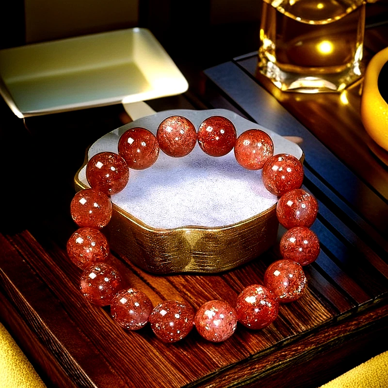 天花板金阿鲁手串【欢玺严选】-多样性发其一