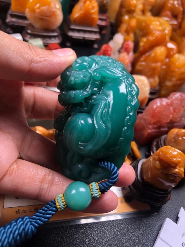 四川雅安绿（滚狮）