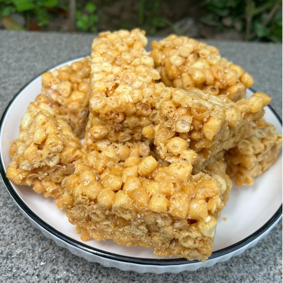 8090后回忆休闲零食荆州特产手工制作黄豆酥麦芽黄豆糖米子糖