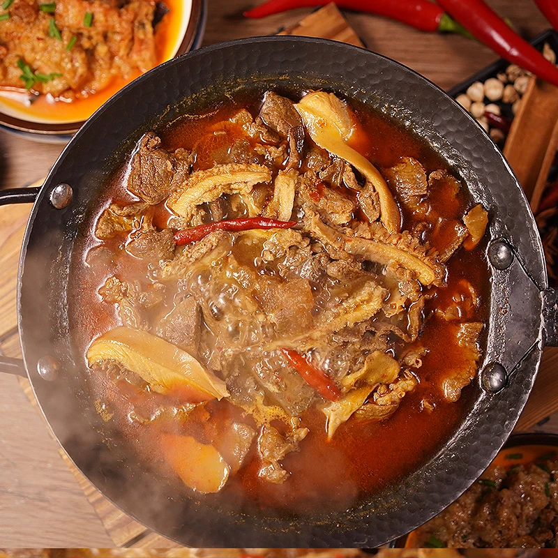 老家味道正宗公安牛三鲜火锅荆州特色牛肉牛筋火锅炉子湖北美食