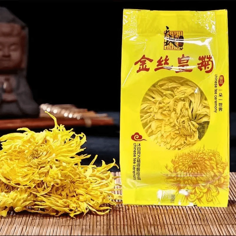 金丝皇菊花王一朵一杯独立包装